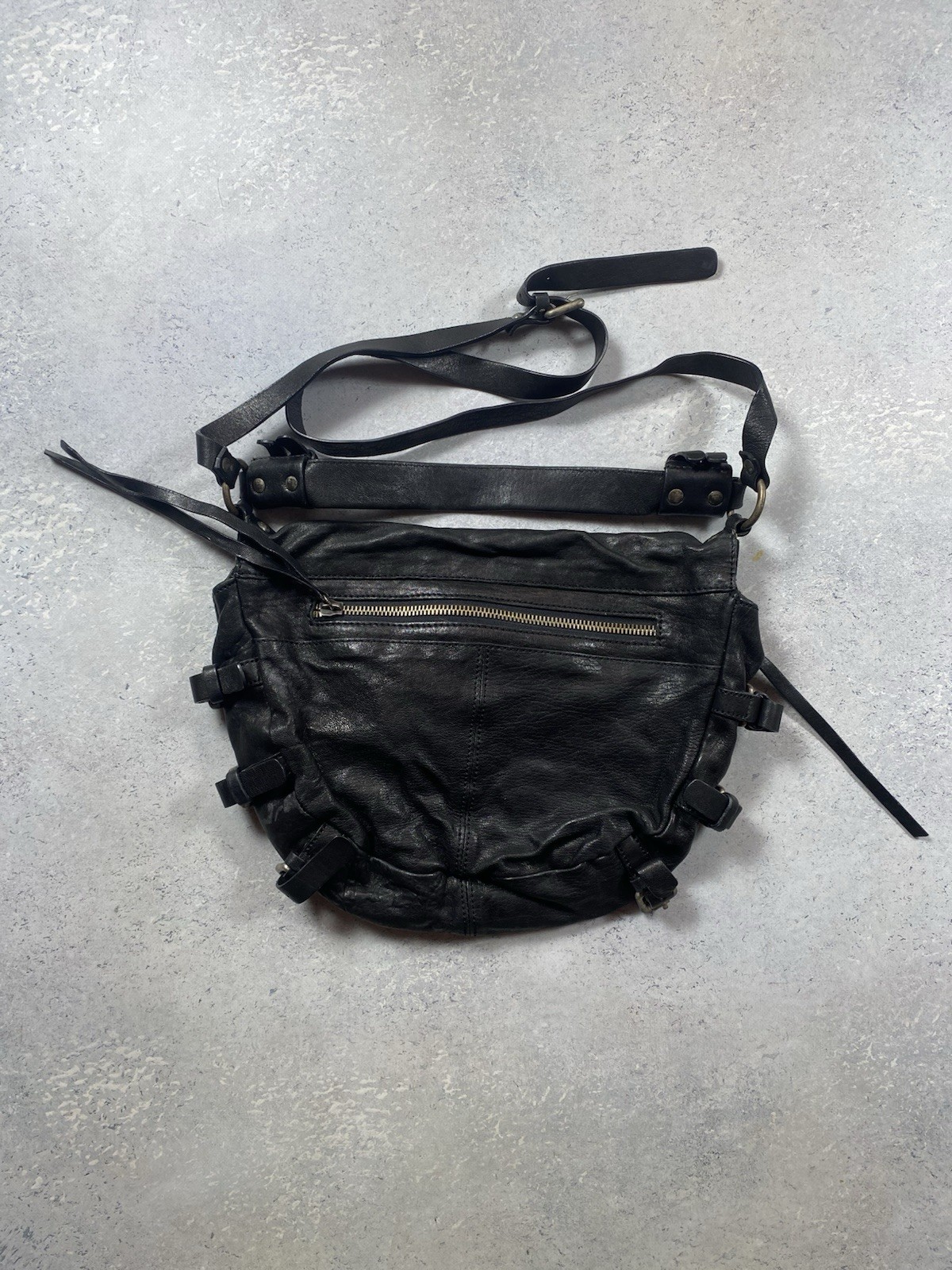 Max Co Black Leather Bag image 2