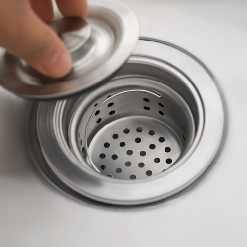Stainless Steel Commercial Mop Sink 24*24*13in w/ Drain Hose Silver Square - Picture 12 of 15
