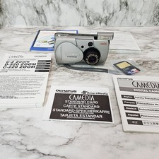 Olympus CAMEDIA D-520 Zoom 2.0MP Digital Point Shoot Camera Tested Refurbished