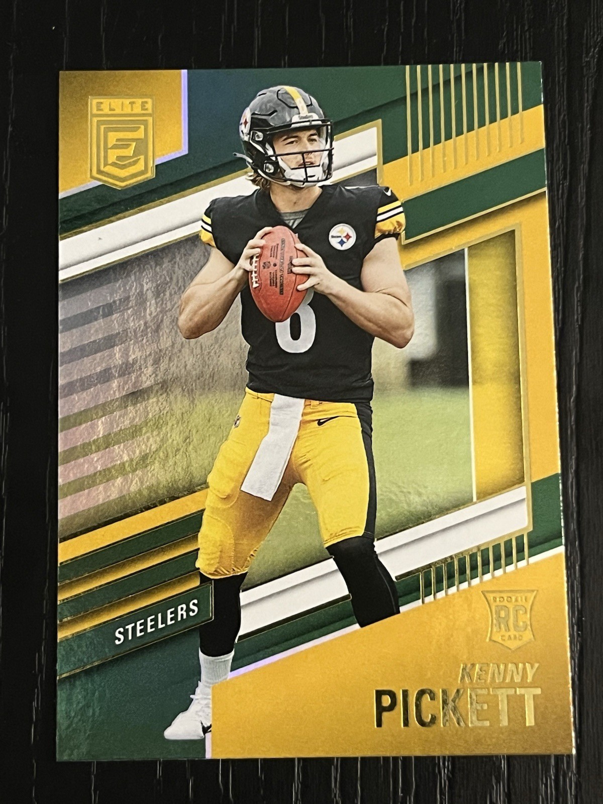 2022 Panini Donruss Elite - Rookies Kenny Pickett #101 Green (RC)