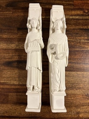 Facsimiles Ltd Angels Set 13 1/4'' Hanging Column Holding Instrument and Censer