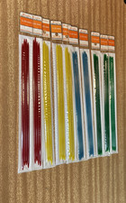 Swallow Casein Knitting Needles  x 10 Pack Double Point 3.25mm / 23cm