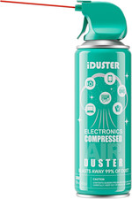 Disposable Compressed Air Duster, Computer Cleaner, Keyboard Cleaner, 1 Can