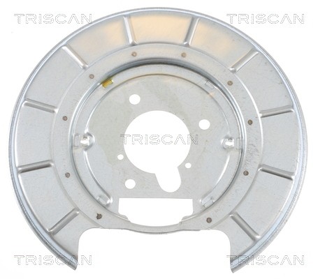 Hinterachse Links Triscan 8125 28205 Spritzblech, Bremsscheibe FüR Peugeot-image
