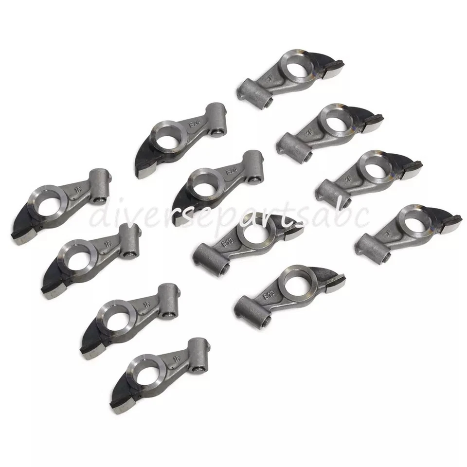 Juego completo de 12 brazos basculantes para Nissan D21 1990-1994 2,4 L l4 KA24E 13257-40F06 Foto 4 de 4