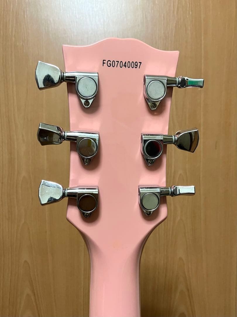 Burny PLC-65PP Pink Electric Guitar Used Product Shipping From