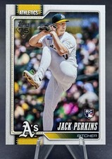 2026 Topps Series 1 - Jack Perkins Base Rookie #206 Athletics