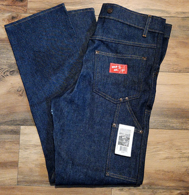 NWT Bailey's Wild Ass Mens Double Front Jeans Size 32 x 34 Carpenter Logger USA