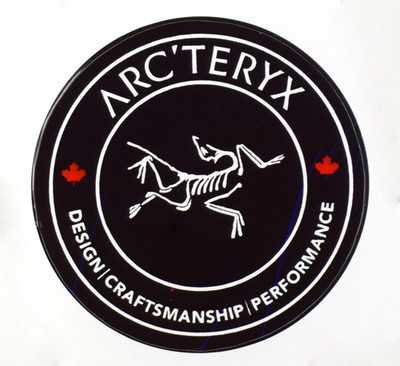ARCTERYX Decal Sticker - Water-Resistant * 3 in. Diameter | eBay