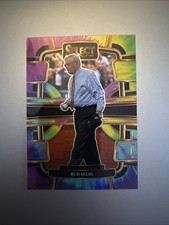 2024 Panini Select - Concourse Bud Selig #51 Tie-Dye Prizm /25