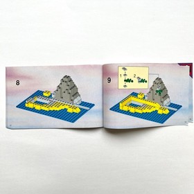 LEGO 6254 Rocky Reef - ONLY Instructions Manual - Vintage Classic Pirates I 1995