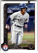 2025 Topps Pro Debut #PD-51 Yolfran Castillo ACL Rangers Baseball