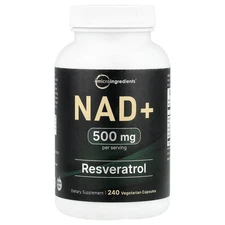 NAD+, 240 Vegetarian Capsules