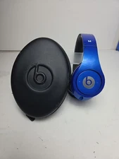 BEATS BY DR DRE BLUE MODEL 19 TESTED WORKS  W/Case NO cable