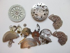 PUW cal. 360 vintage disassembled watch movement - for parts