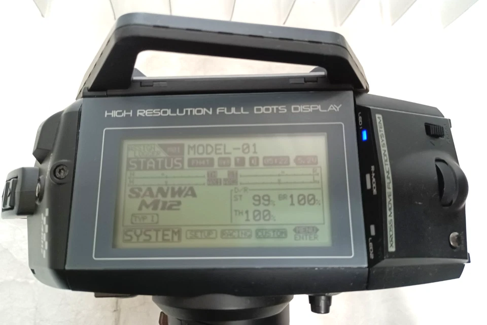 Sanwa M12 Transmitter Only 2.4GHz For Radio Controlled models  MINT Condition - Image 2 of 4