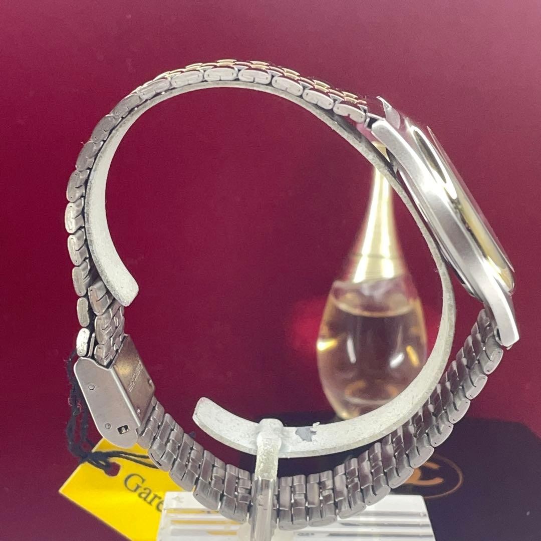 Garel Valentino Unused Quartz Watch with Genuine SS Band Two-tone 10000¥ thumbnail 8