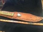 Vtg. Solingen Germany Schlieper Voos 13189 15" Fixed Blade Bowie Hunting Knife — photo 5