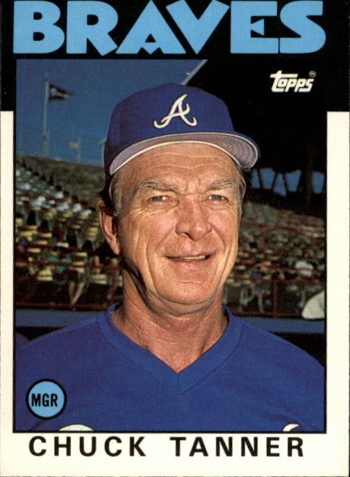 1986 Topps Traded #107T Chuck Tanner MG - BB