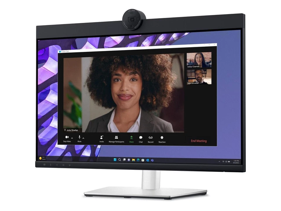 Dell P2424HEB 24" Class Webcam Full HD LED Monitor - 16:9 - 23.8" Viewable - - Image 3 of 4