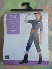 Rosie the Riveter 40's WWII Suit Yourself DressUp Medium Halloween Child Costume
