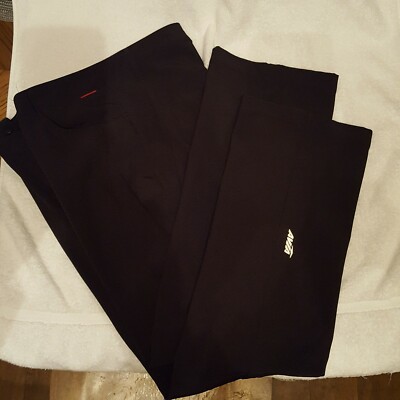 AVIA Women's Black Gym outdoors Full Length  Pants Size Small