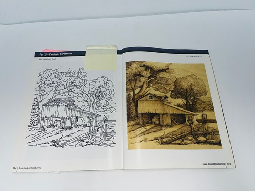 Great Book of Woodburning: Pyrography Techniques, Patterns and Projects for all - Picture 5 of 5