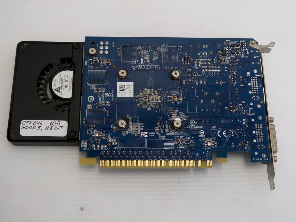 GeForce GTX 645, 1GB GDDR5, 128 BIT, HDMI, DVI, DP, PCI-E, Dell 0X1F5R - WORKING - Image 3 of 4