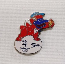 2000 Sydney Olympic Games Sports Pin Mascot Syd Coach Badge