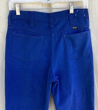 Vintage Western Womens Pants WRANGLER Navy Blue Cotton  - 30  waist