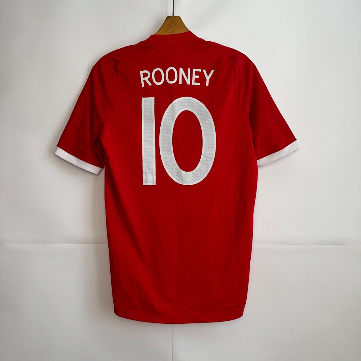 Maillot Angleterre Extérieur 2010/12 Umbro - Taille M - Rooney #10 - Occasion