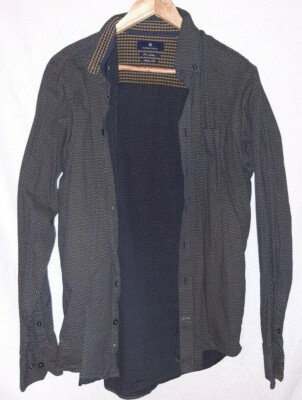 BASEFIELD - Men's Shirt - Casual Shirt - Chest Pocket - Long Sleeve - Size L - 41/42