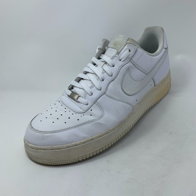 Nike Air Force 1 '82 Low White Leather Sneaker 315122-111 Men Size 14 | eBay