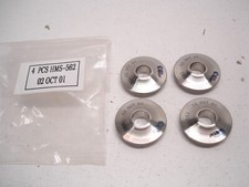 4 New Nascar Del West Hms-562 1.20 Titanium Valve Spring Retainers Mini Toplock 4 New Nascar Del West Hms-562 1.20 Titanium Valve Spring Retainers Mini Toplock