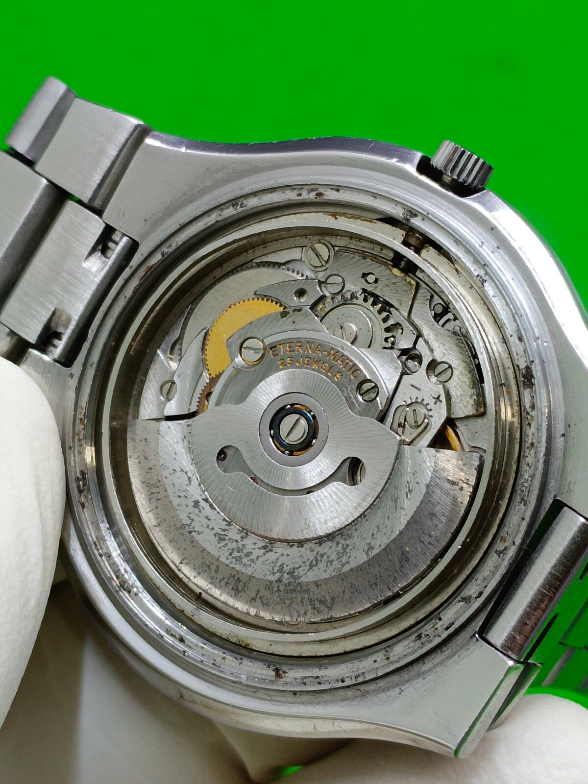 vintage Eterna Matic 2002 watch Automatic Date In… - image 11