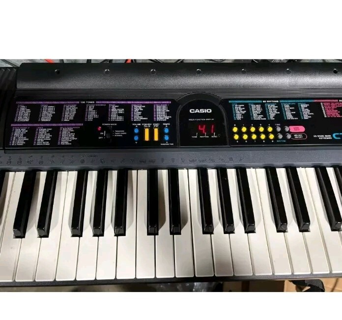 Casio CTK-480 61 Key Full-Size Portable Keyboard Missing the