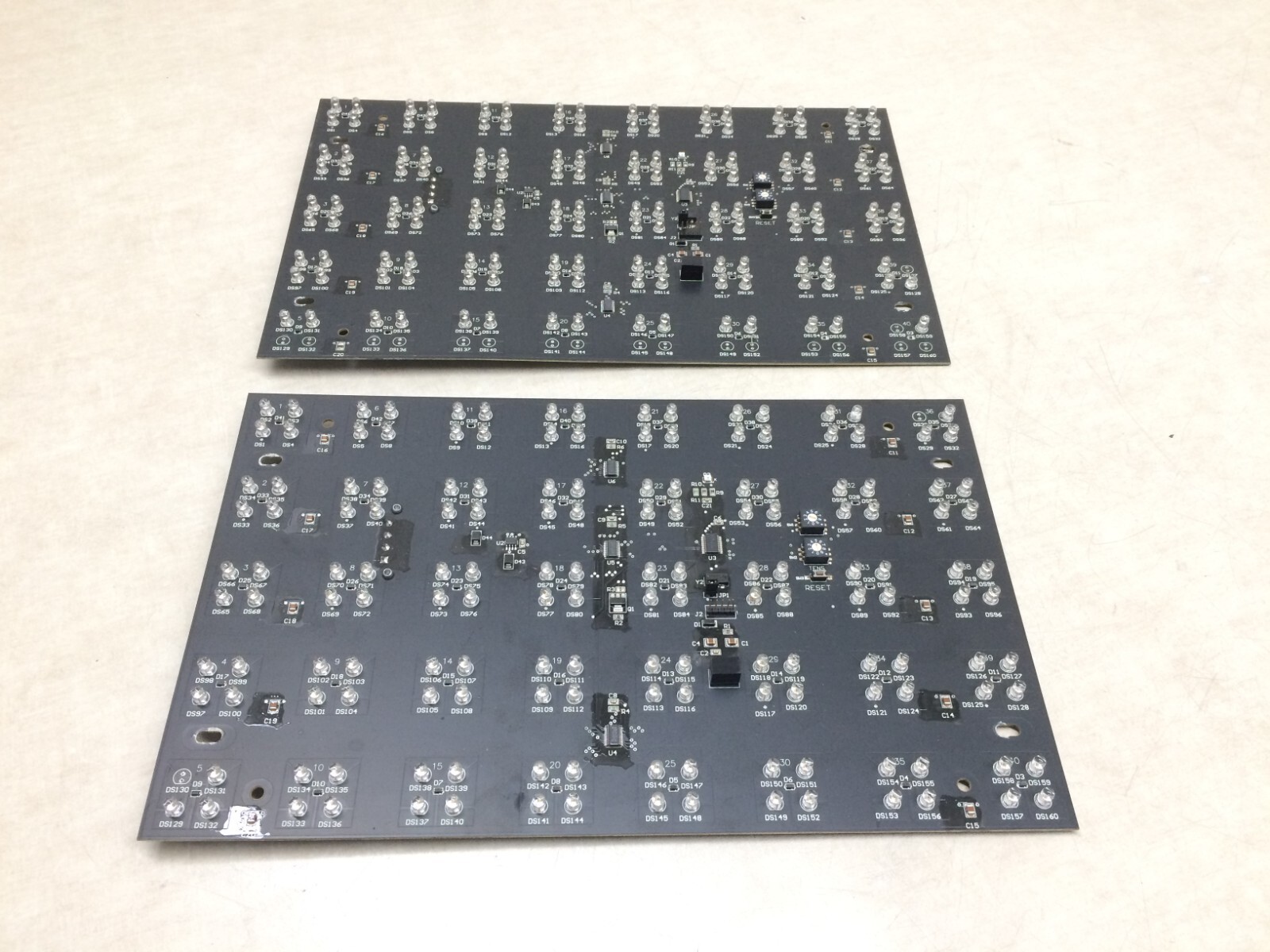 Lot of 2 Sign Board Message Panel Display Hill and Smith SMC4000 FOR PARTS