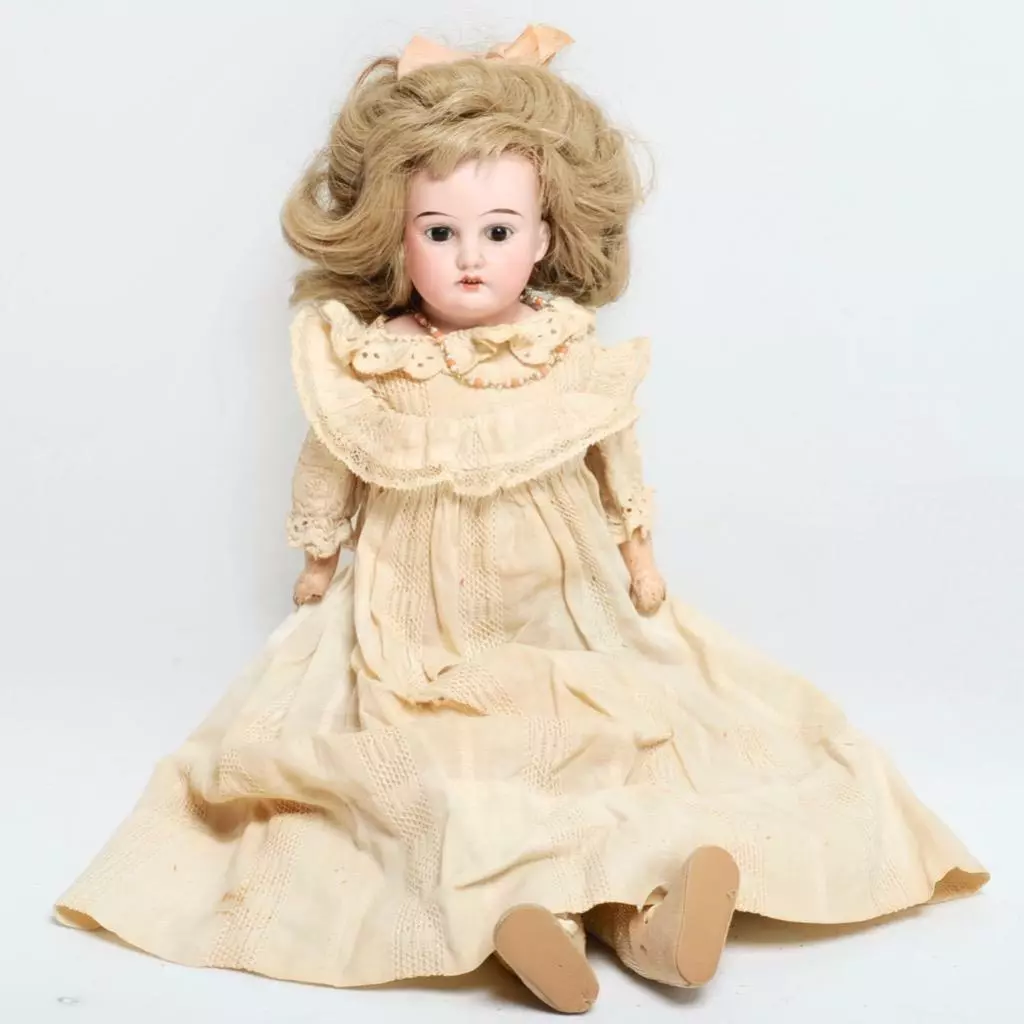 Buy Armande Marseille 3200 DEP Bisque Doll Kid Body Mohair Online in India  