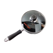 8"/20cm Nonstick Wok Frying Pan Saute Pan with Lid , Non Toxic Deep Fry Pan