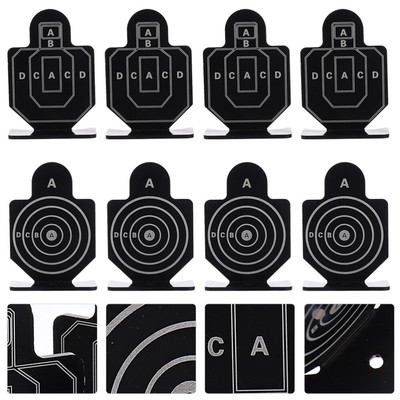 2 Boxes 8Pcs Shooting Targets Shooting Training Stand Training Shooting Target