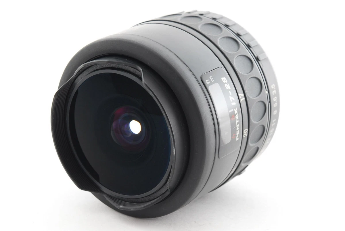 新発売の SMC PENTAX-F FISH-EYE 1:3.5-4.5 17-28mm レンズ(ズーム