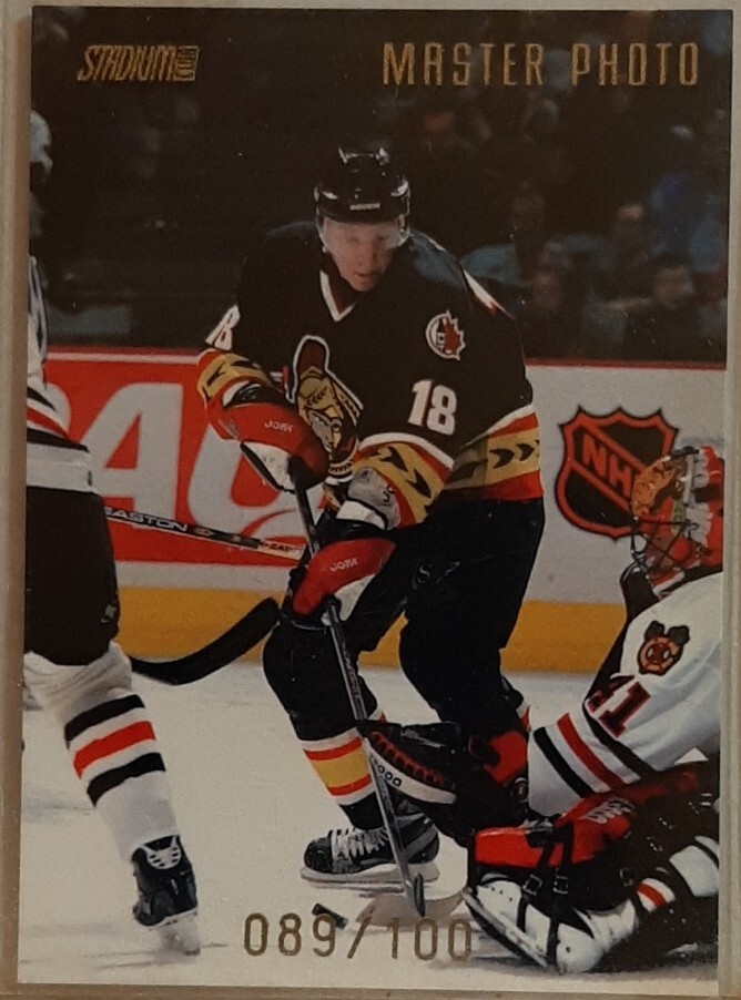 2001-02 Stadium Club Master Photo Marian Hossa #89/100