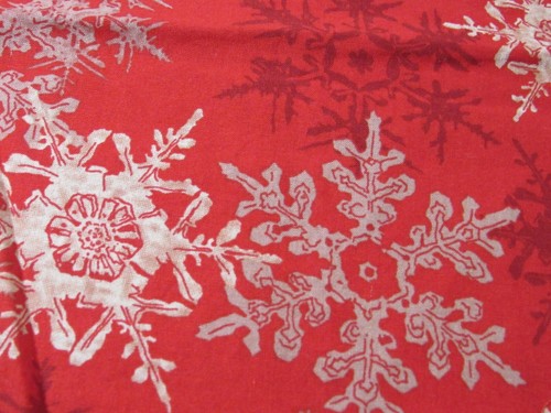 Christmas Sewing Fabric Large Snowflake Quilting Crafting 12"x40" - Picture 4 of 4