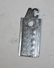 Vintage AC Delco Spark Plug Tool Gap Gauge  GG-14