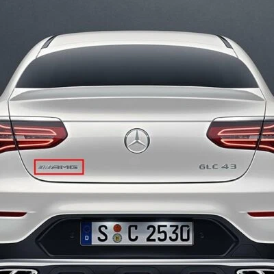 AMG Logo Heckklappe GLC X253 & C253 Original Mercedes-Benz NEU - Bild 1 von 3