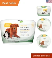 Safe and Natural Pet Odor Eliminator Solid Air Freshener - Fresh Citrus Scent