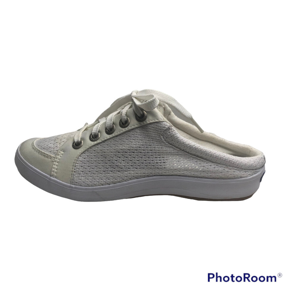 Keds backless slip-on mules sneakers size women's 6 white | eBay