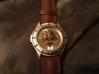 Vintage Disney Indiana Jones Watch 1995 Cast Member Exclusive 
