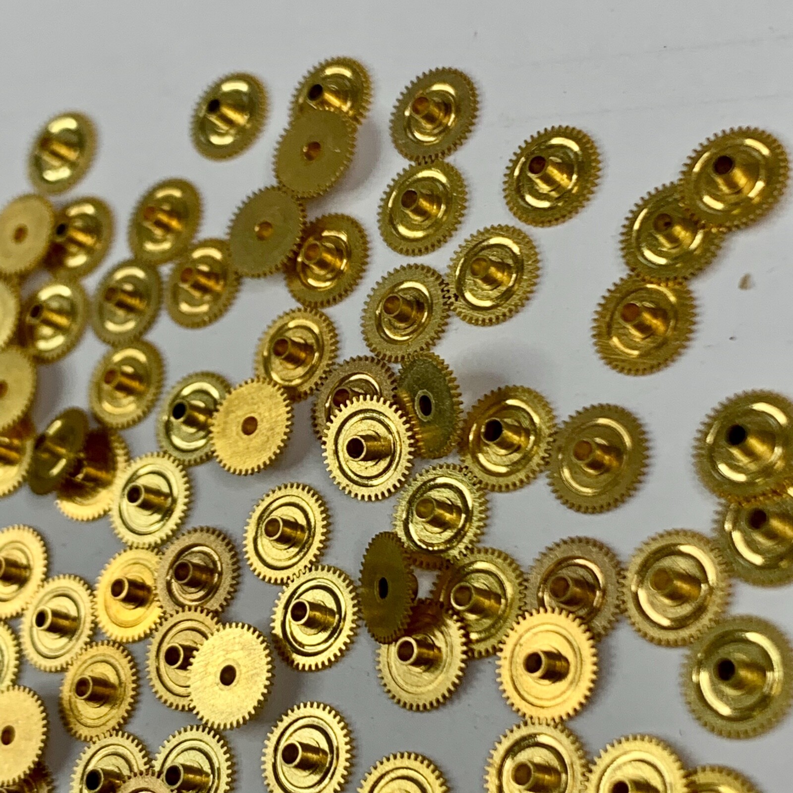 25 Hour Wheels 6mm Gold Watch Parts Steampunk Gears Art Repair