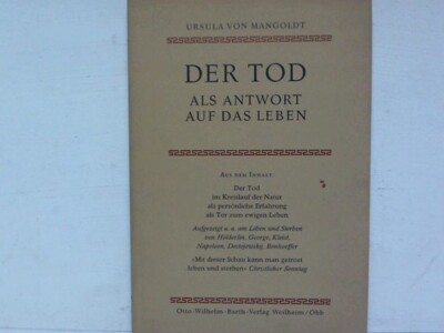 Der Tod als Antwort auf das Leben